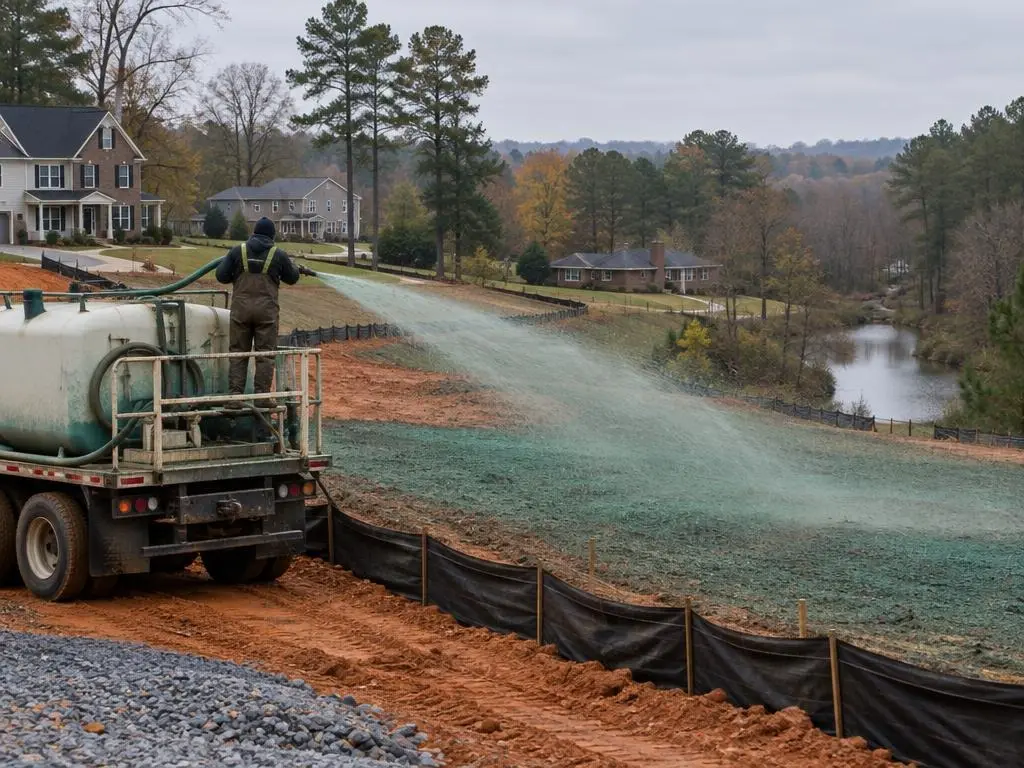 Builder & Site Hydroseeding in Raleigh, NC