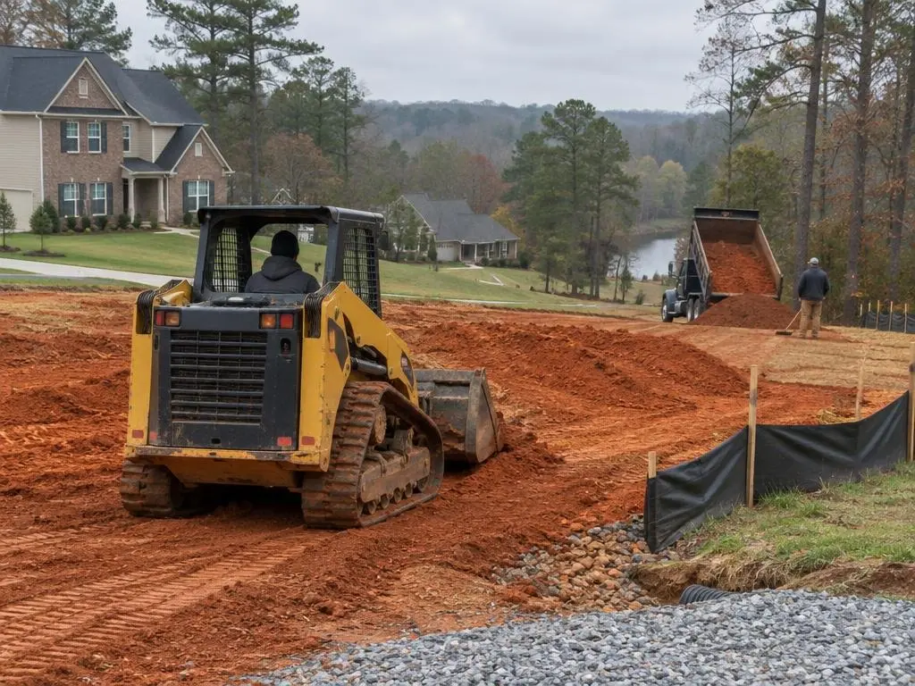 Fine Grading & Topsoil in Raleigh, NC